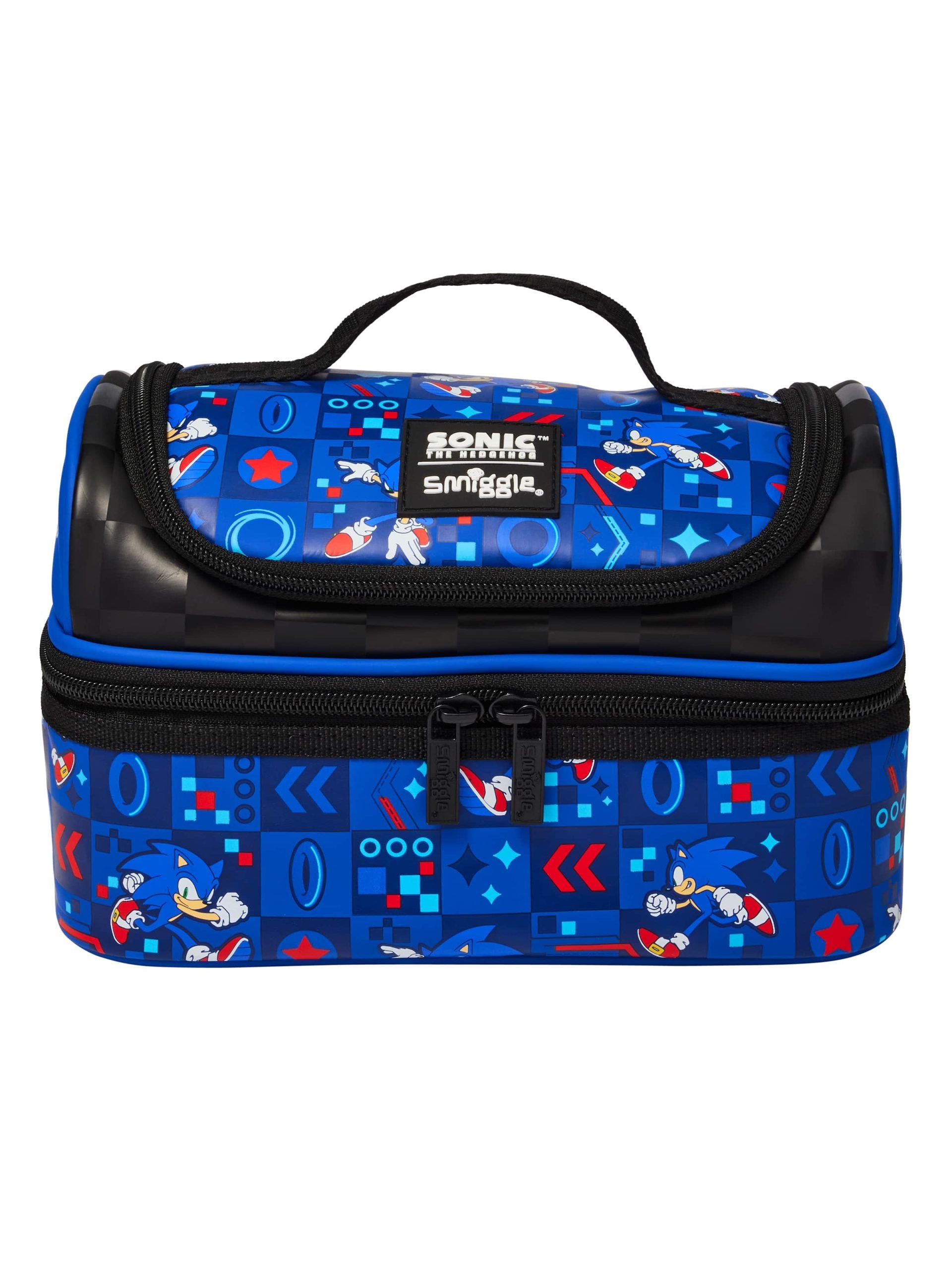 Smiggle - Sonic Doppelstöckige Brotdose