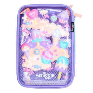 Smiggle – Splendor Triple Unicorn Hardtop Federmäppchen