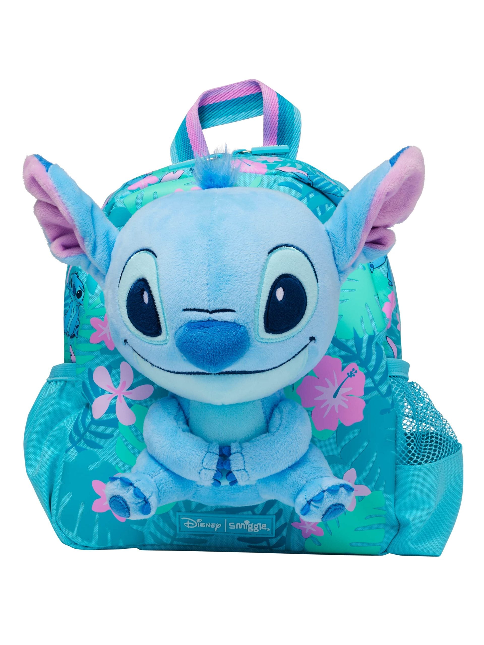 Smiggle - Stitch Çıkarılabilir Oyuncaklı Kreş Okul Sırt Çantası