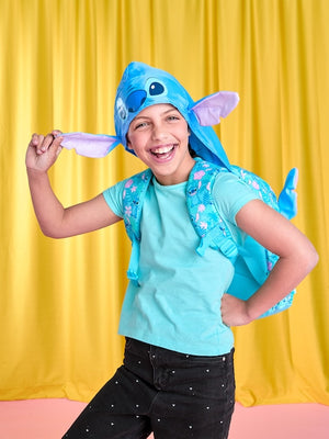 Smiggle - Stitch Junior Kapuzenrucksack für den Kindergarten
