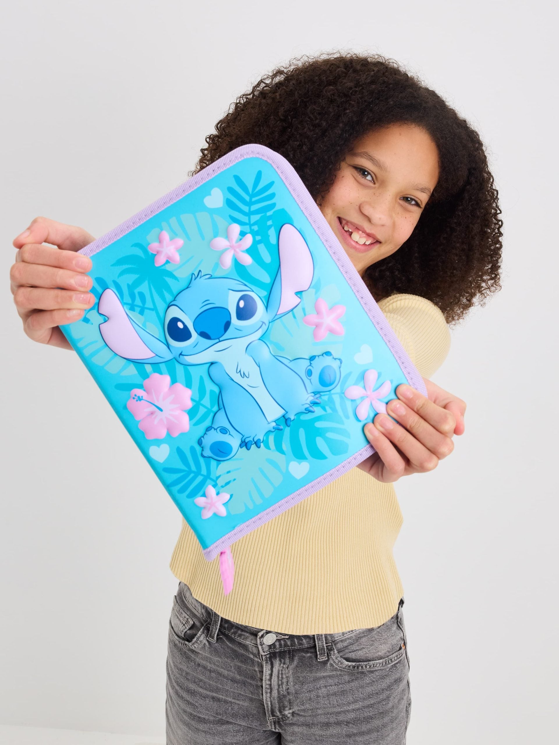 Smiggle - Stitch Schreibwaren-Set und Federmappe