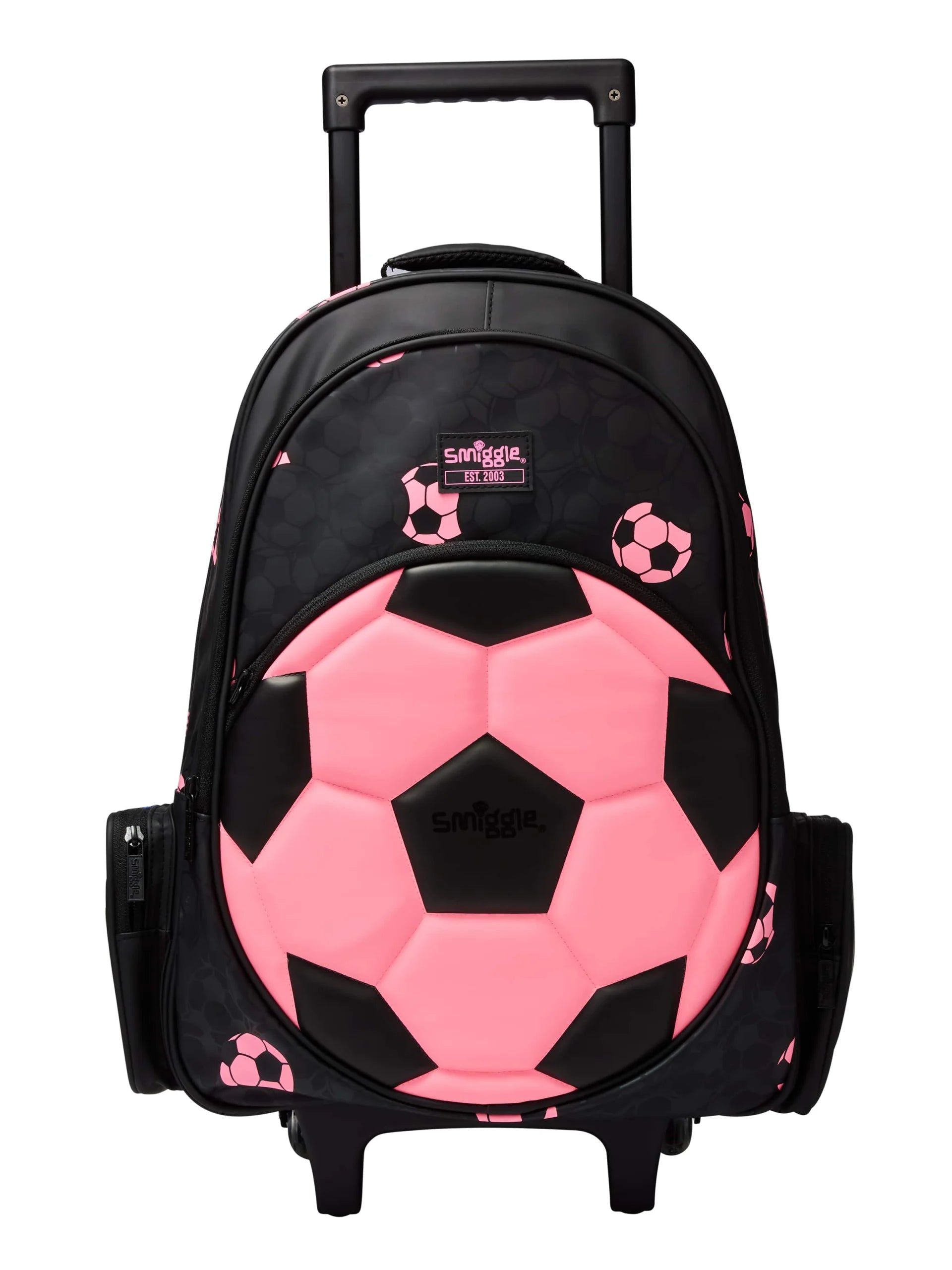 Smiggle – Striker Kinderwagen-Tasche mit beleuchteten Rollen