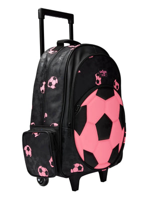 Smiggle – Striker Kinderwagen-Tasche mit beleuchteten Rollen