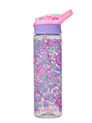 Smiggle – Super Charge BPA-freie Trinkflasche mit automatischem Strohhalm, 650 ml