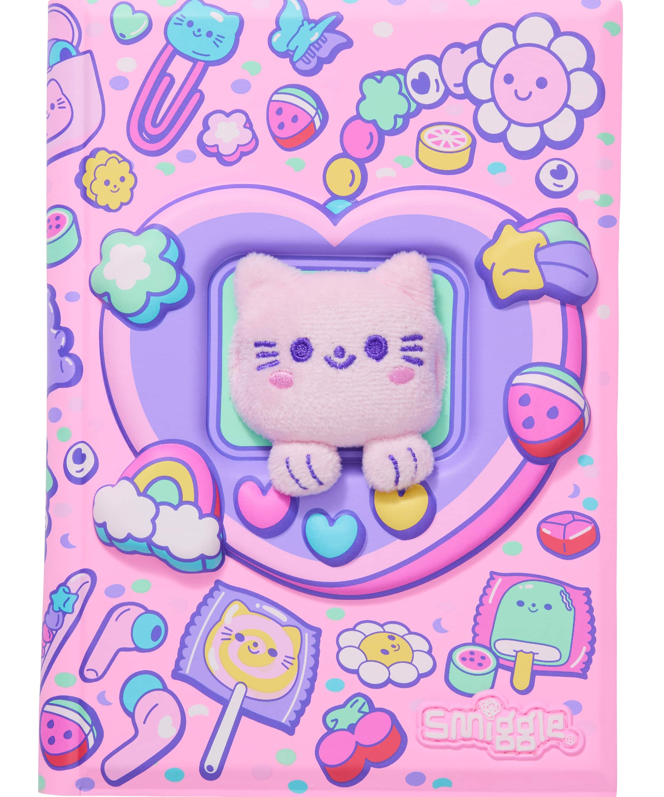 Smiggle - Super Charge A5 Sert Kapaklı Defter