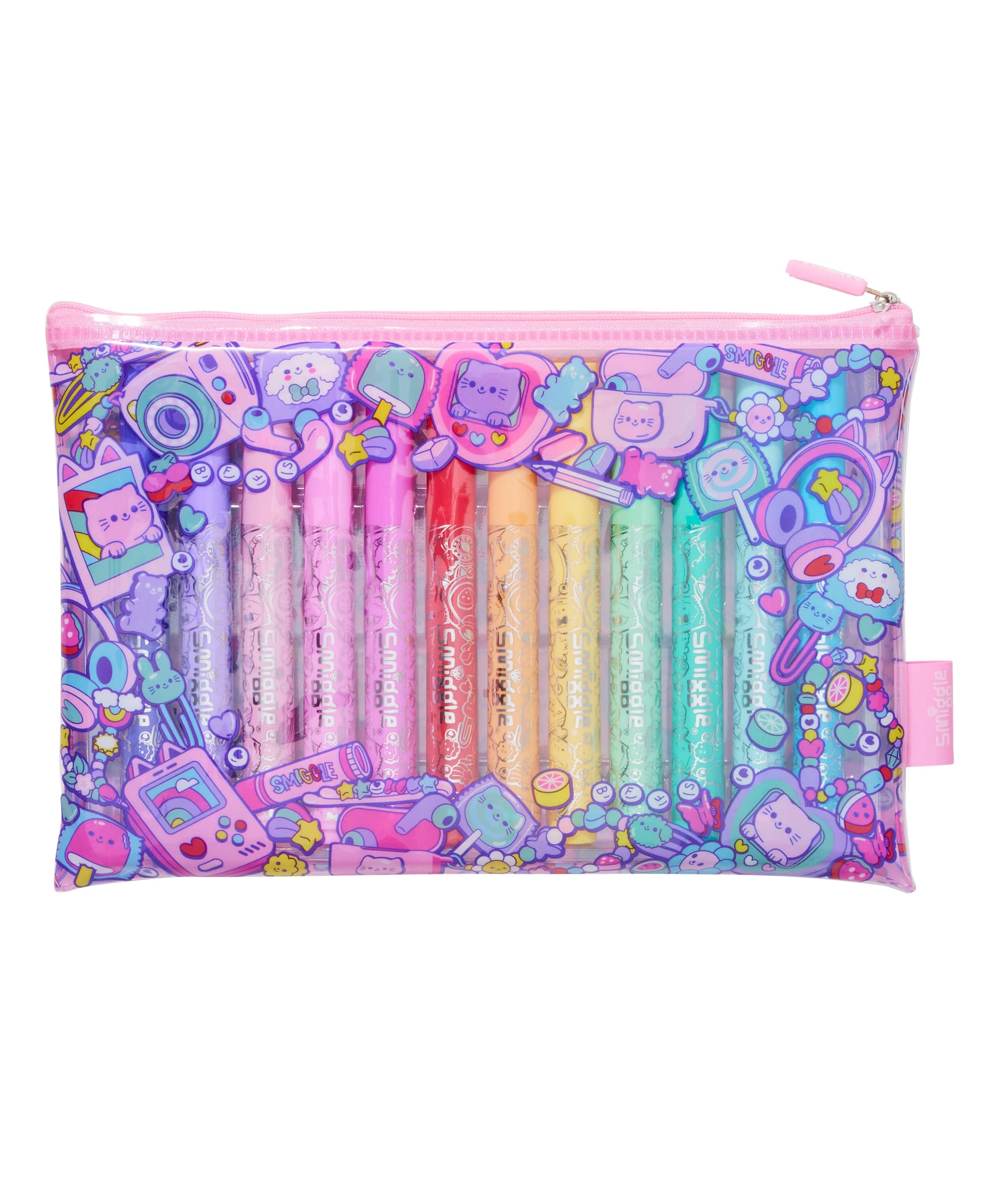 Smiggle - Super Charge Marker 12li Kalem Seti