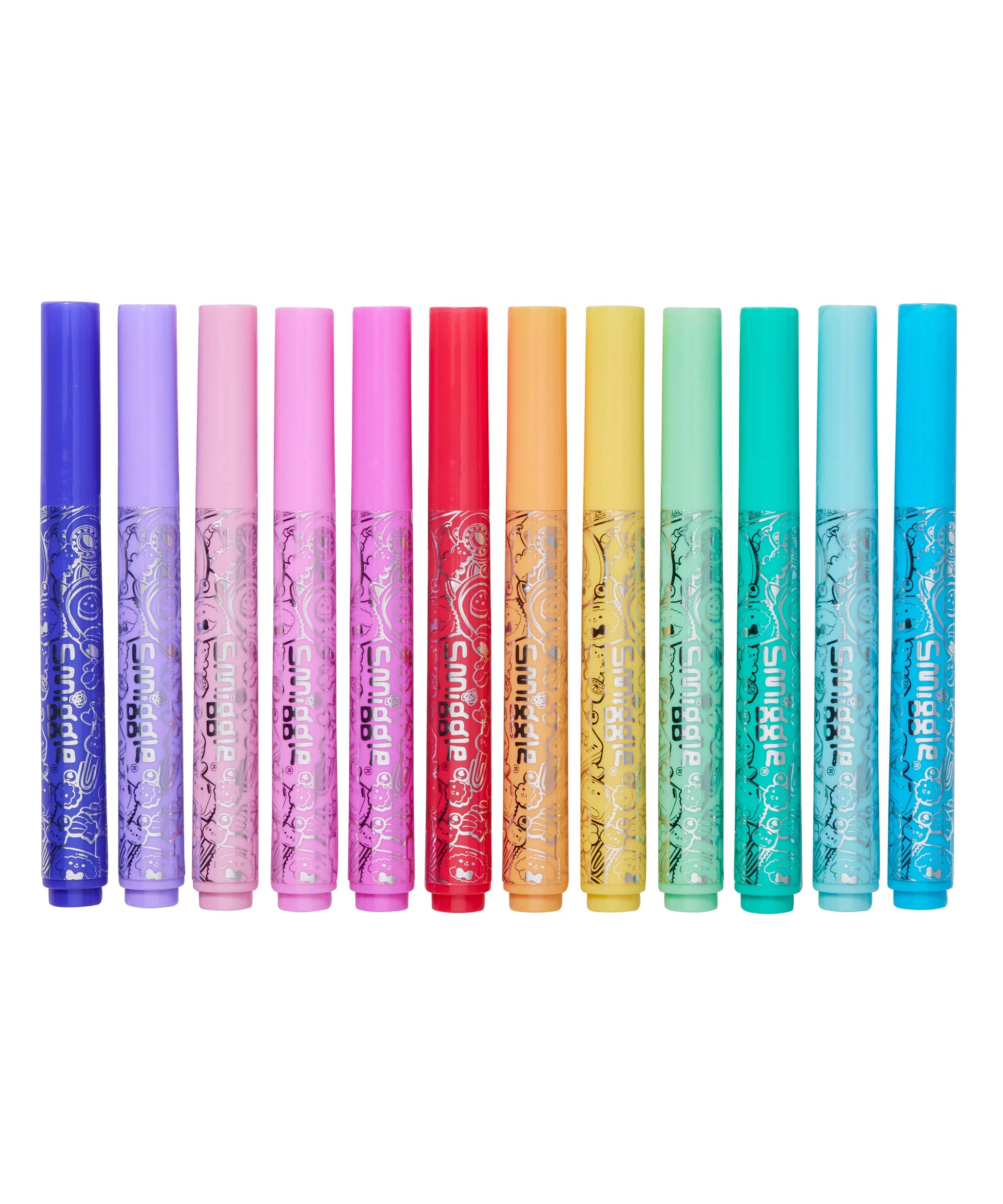 Smiggle - Super Charge Marker 12li Kalem Seti
