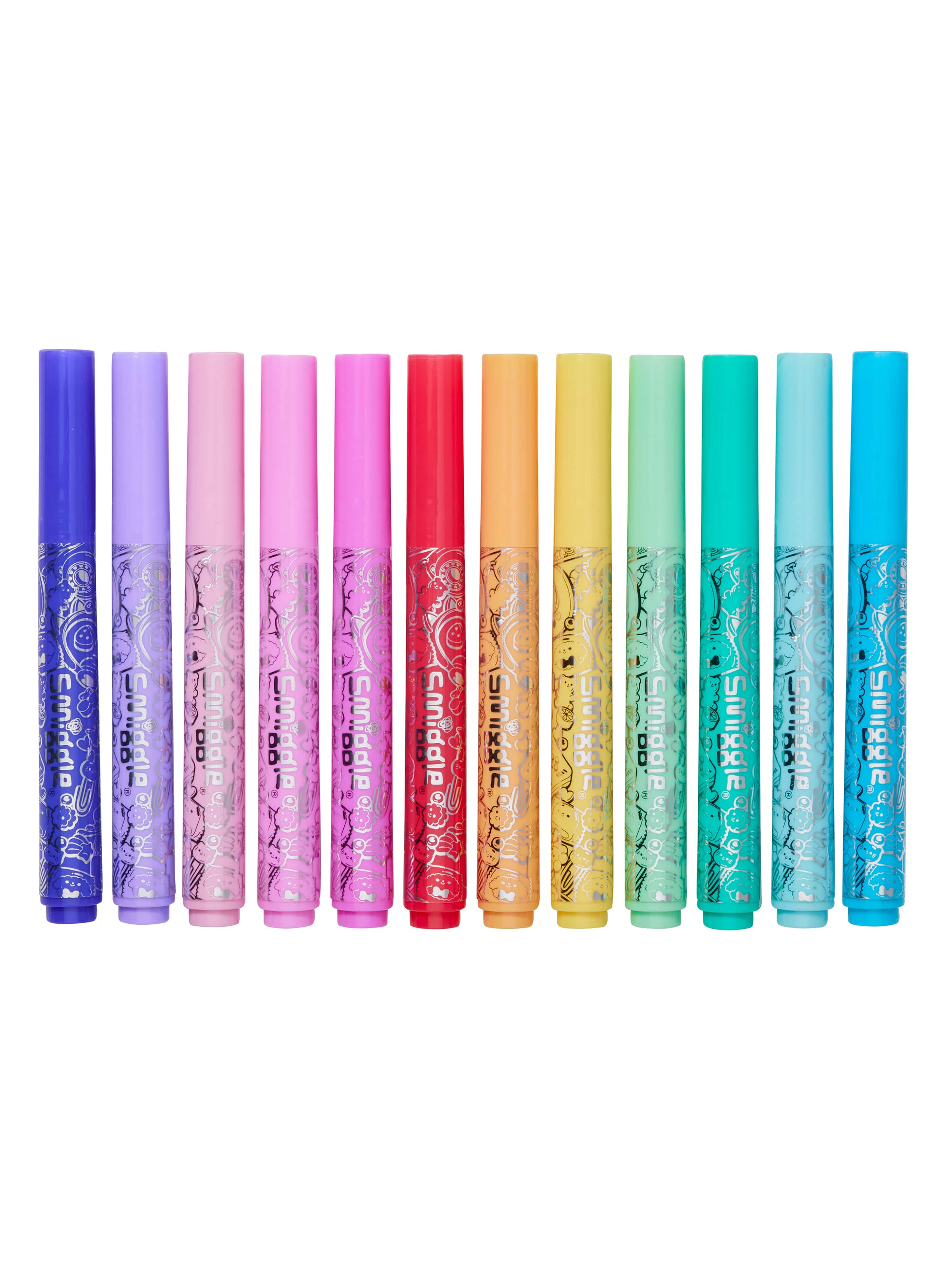 Smiggle - Super Charge Marker 12li Kalem Seti
