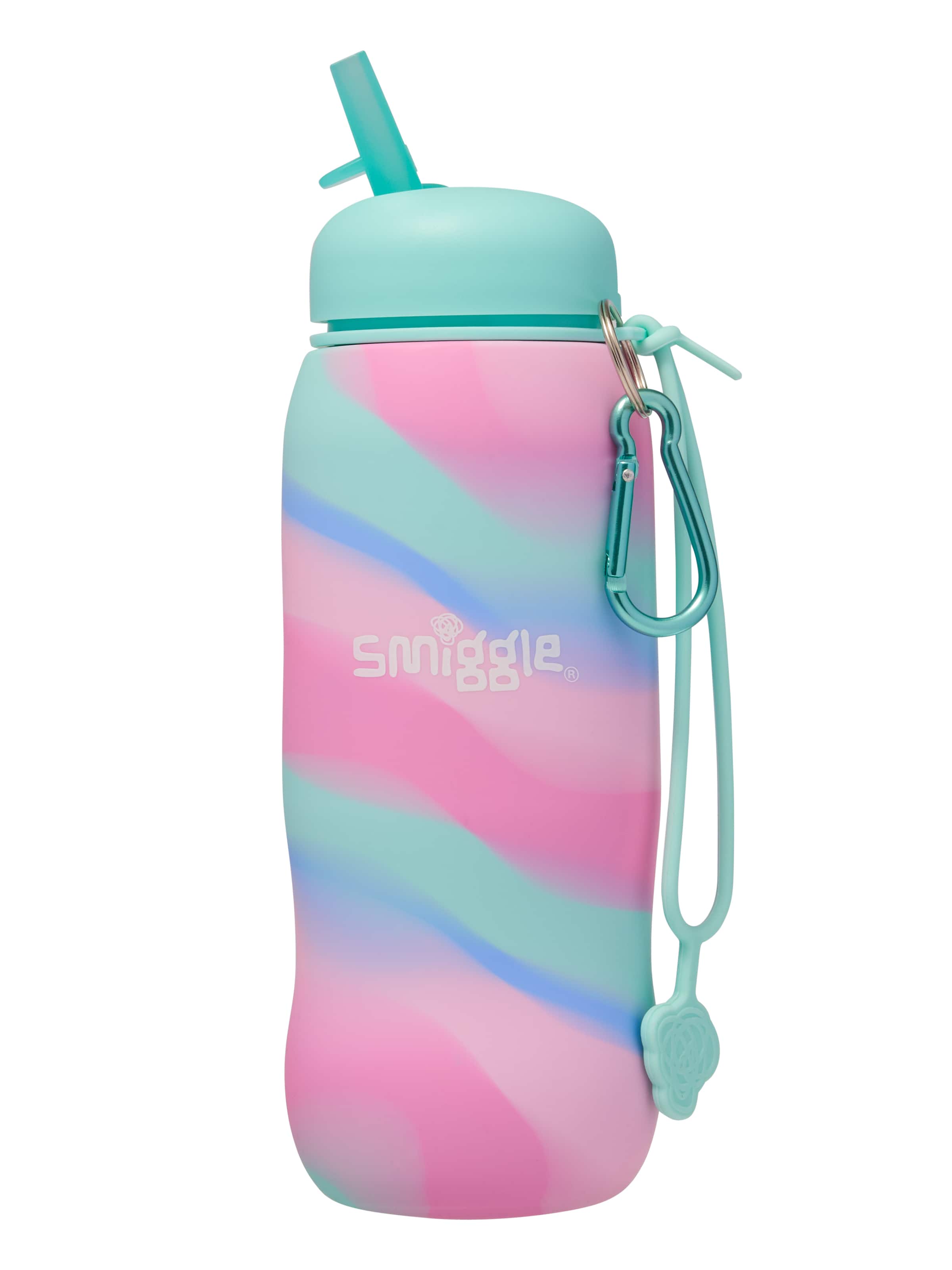 Smiggle - Surreale faltbare BPA-freie Silikon-Trinkflasche 630 ml