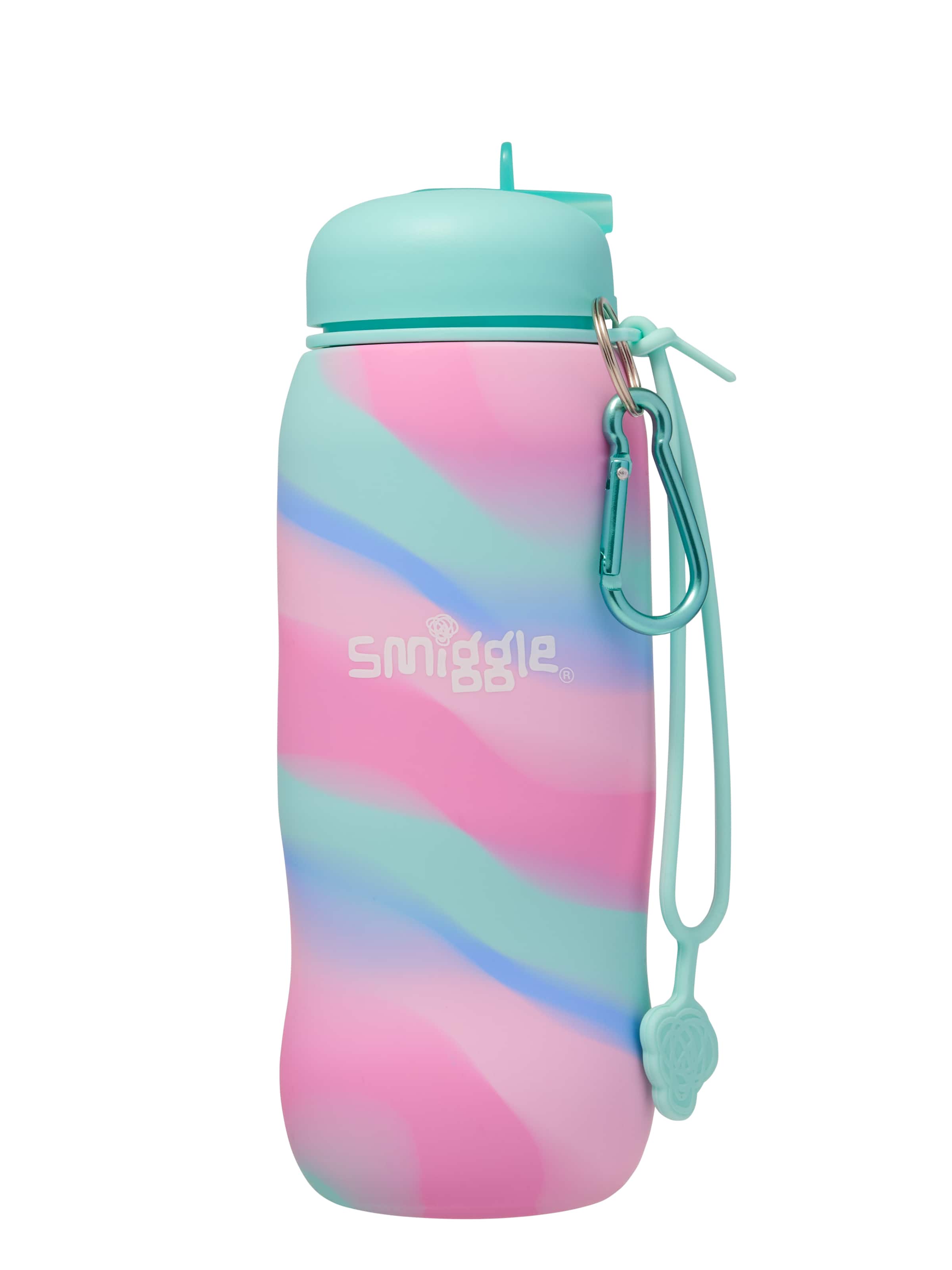 Smiggle - Surreale faltbare BPA-freie Silikon-Trinkflasche 630 ml