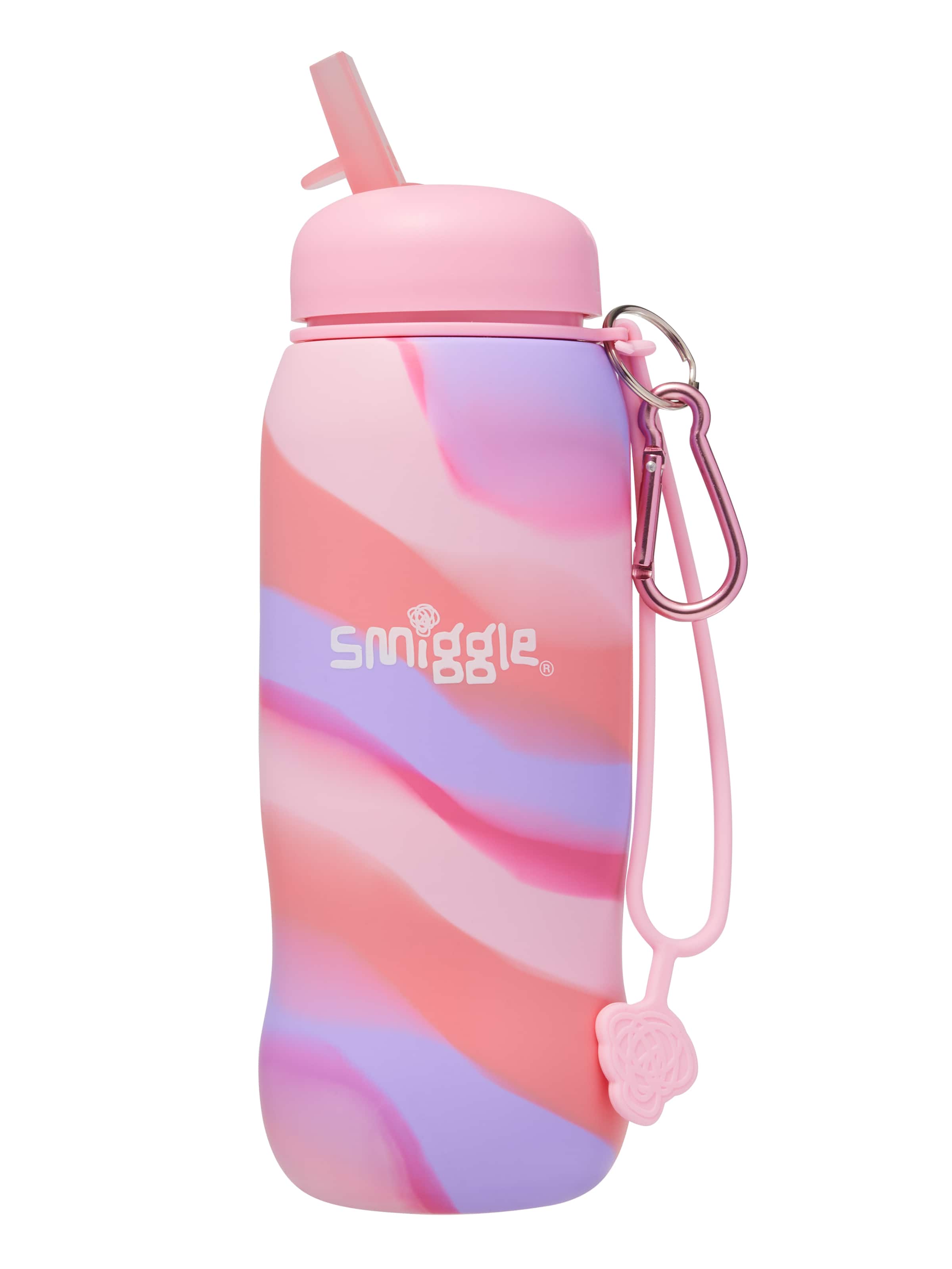 Smiggle - Surreale faltbare BPA-freie Silikon-Trinkflasche 630 ml