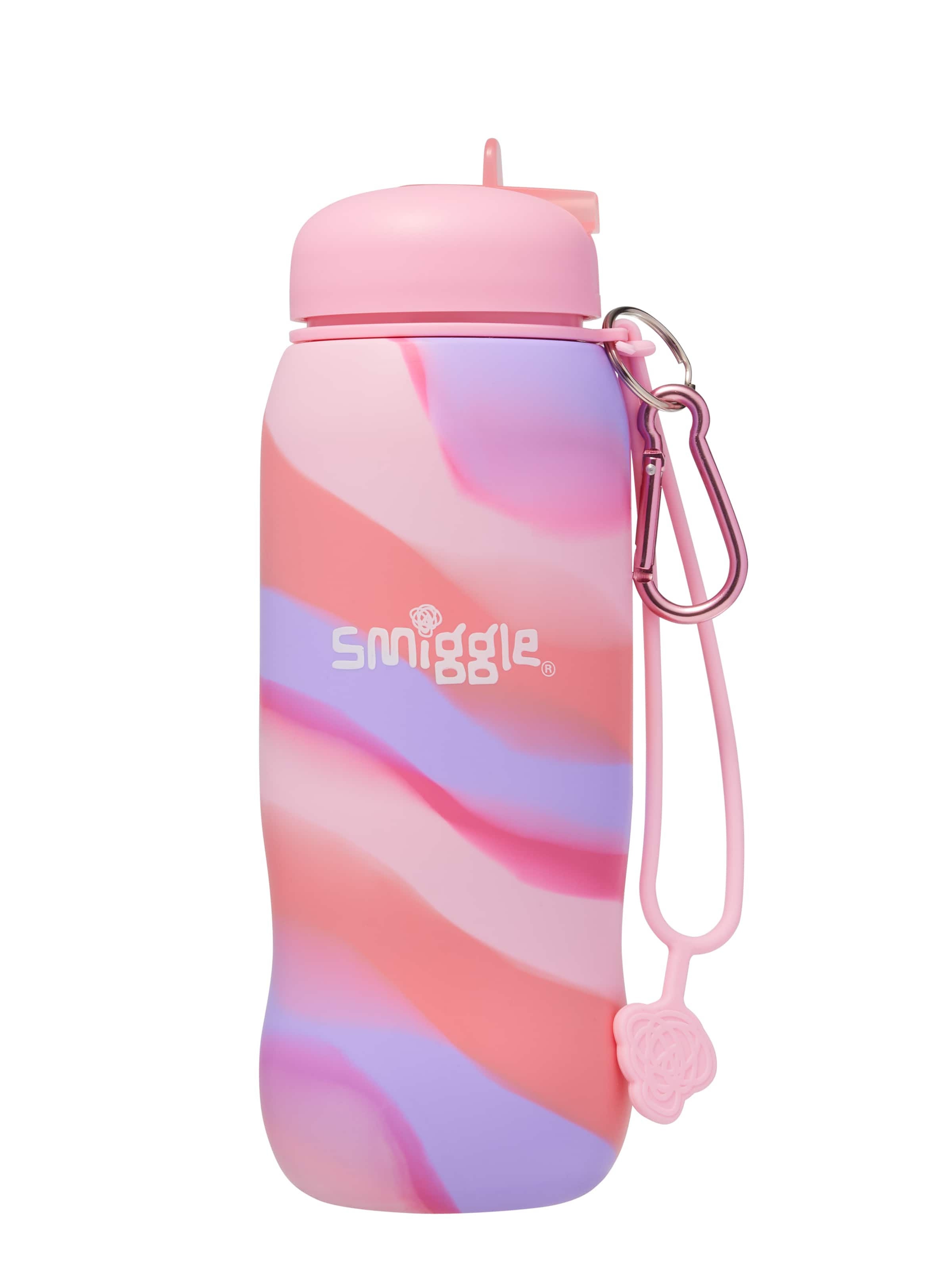 Smiggle - Surreale faltbare BPA-freie Silikon-Trinkflasche 630 ml