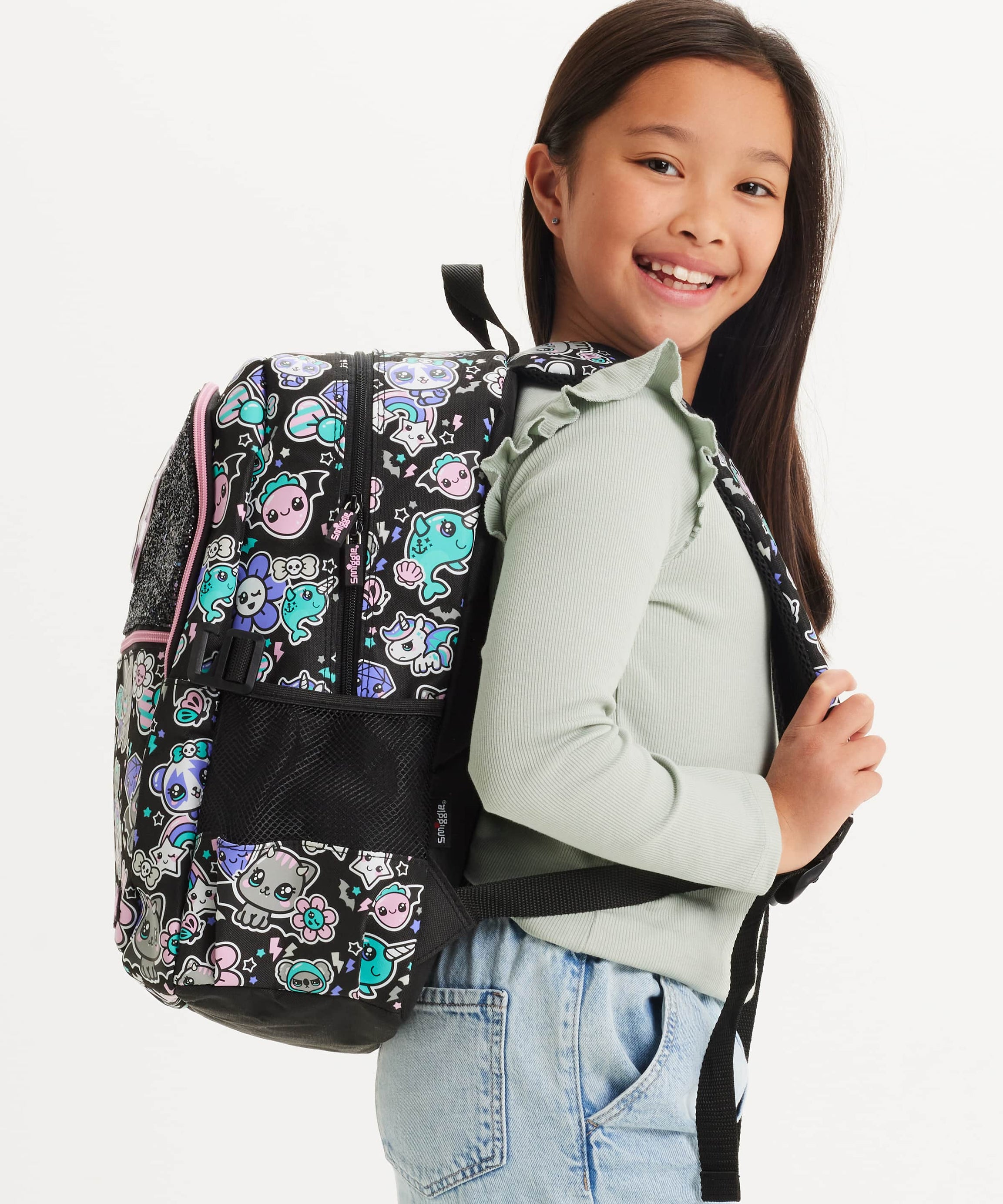 Smiggle - Trailblazer Klasik Okul Sırt Çantası