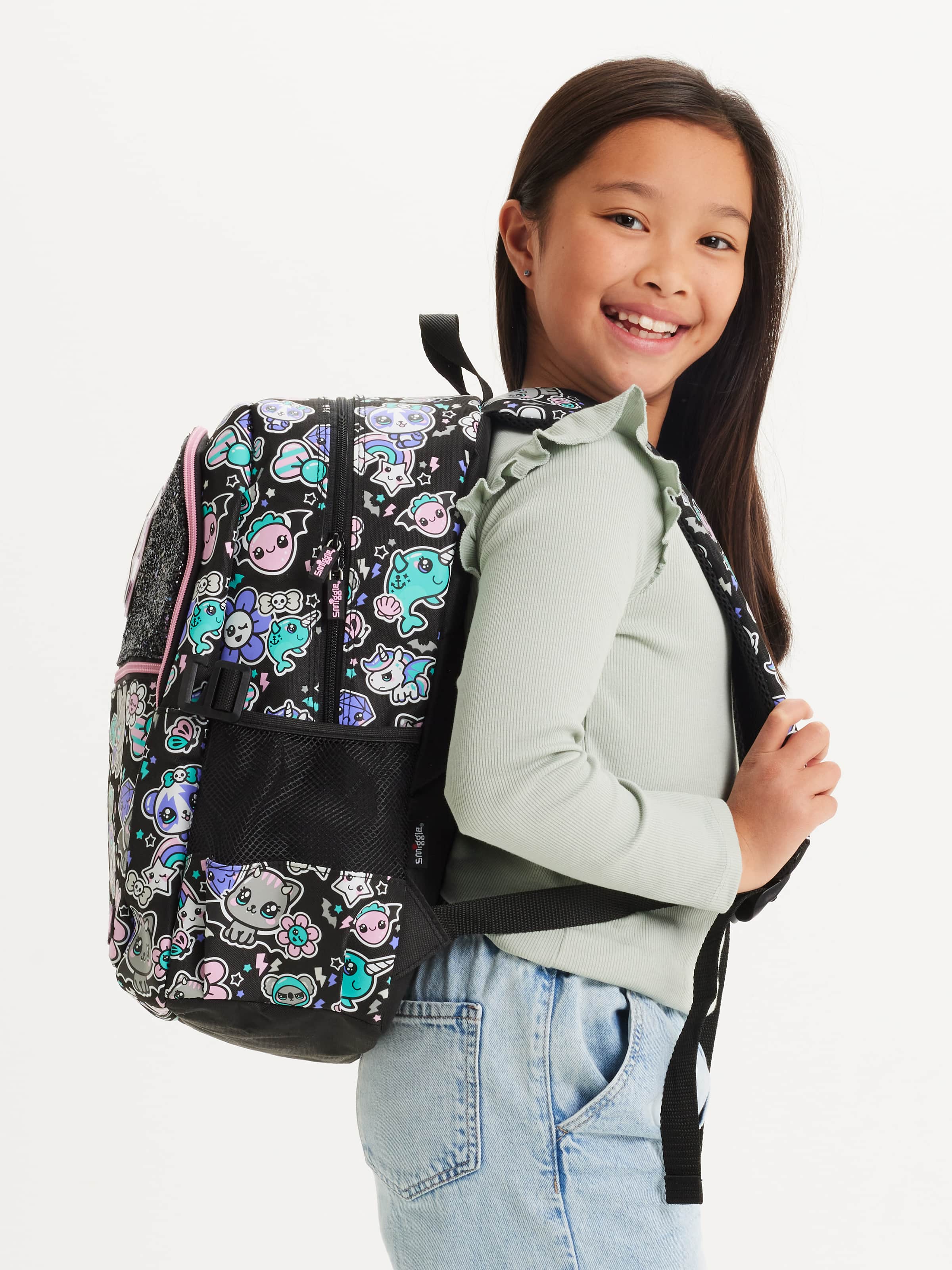 Smiggle - Trailblazer Klasik Okul Sırt Çantası
