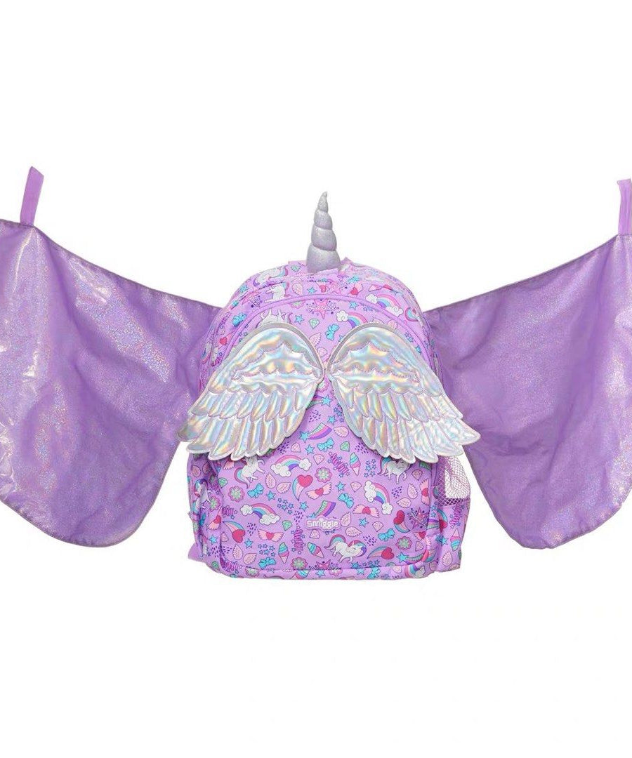 Smiggle - Unicorn Kanatlı Anaokulu Sırt Çantası