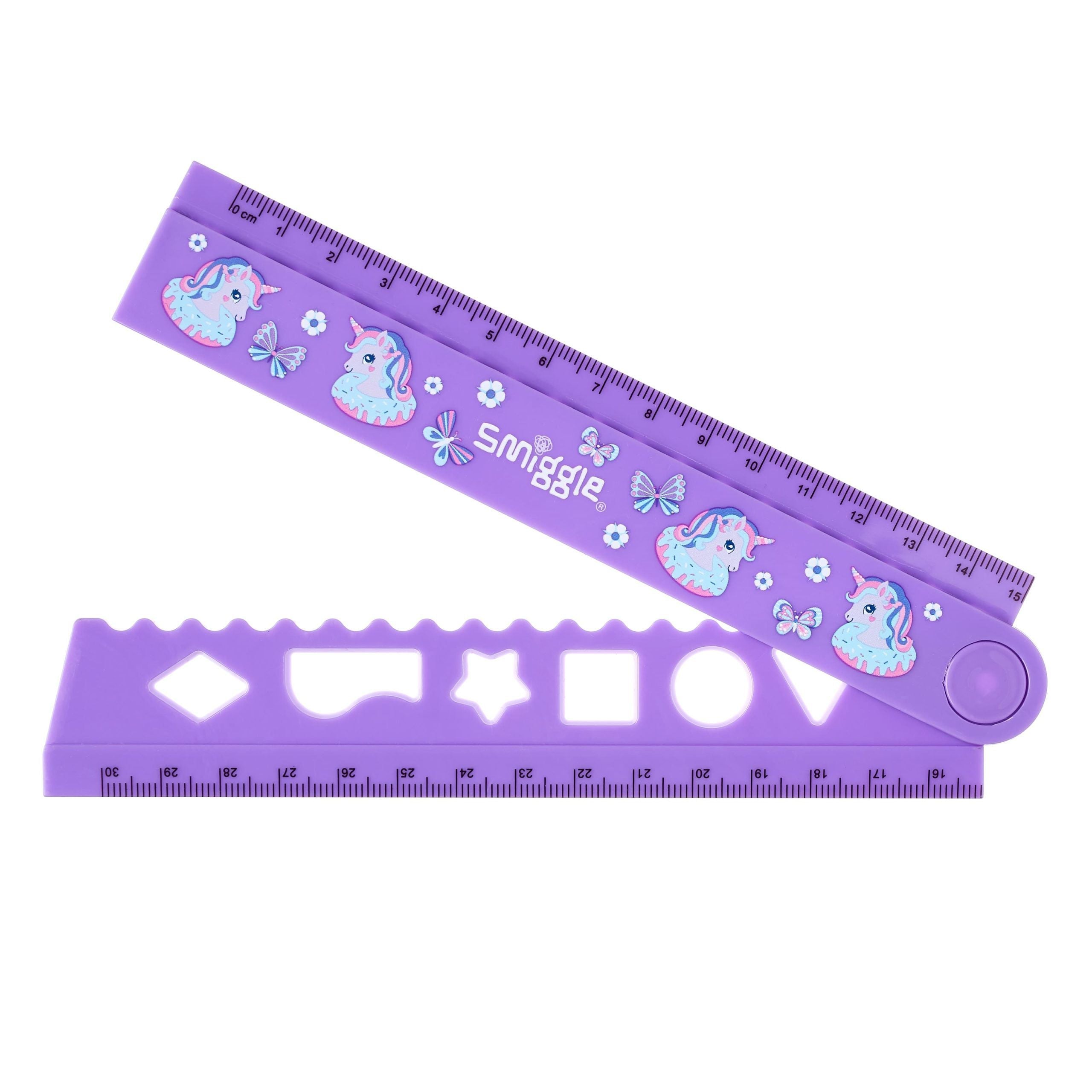 Smiggle – Einhorn-Falt- und Formlineal