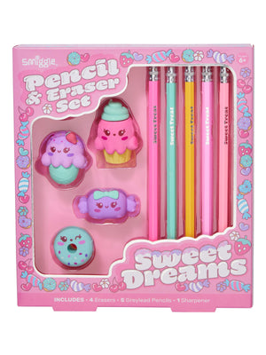 Smiggle - Vision Radierstift-Mäppchen-Set