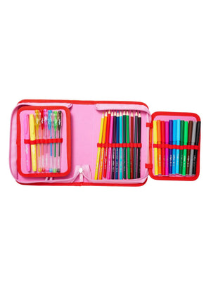 Smiggle – Wild Side Einhorn-Federmäppchen und Schreibwaren-Set