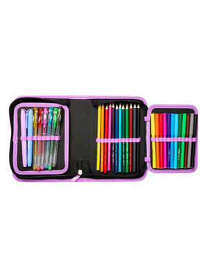 Smiggle – Wild Side Einhorn-Federmäppchen und Schreibwaren-Set