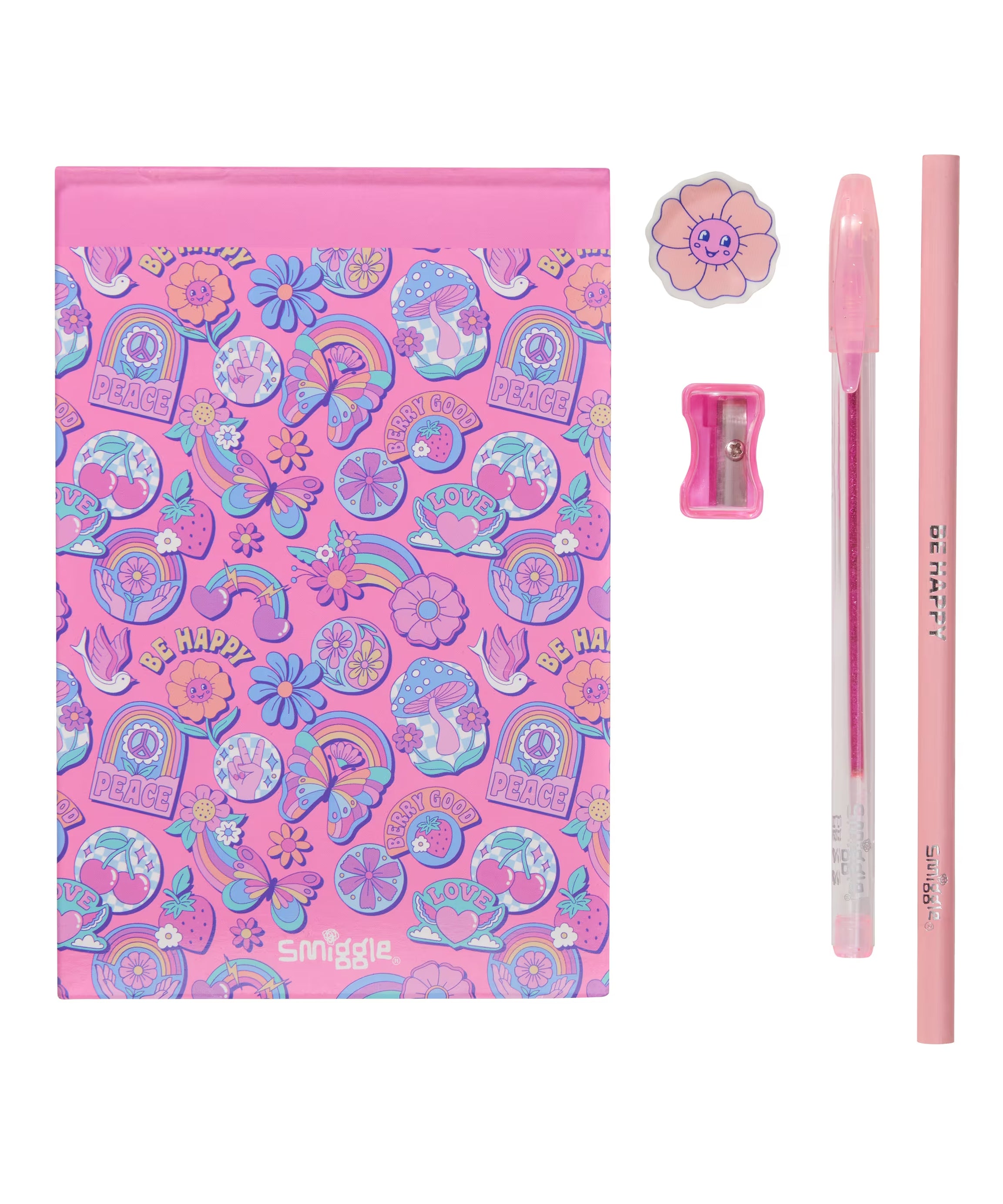 Smiggle - Wonder Mini Çantalı Kırtasiye Seti - Dinossi