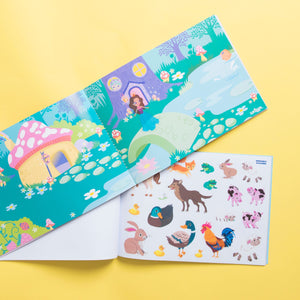Smiggle – Klebestift-Stickerbuch