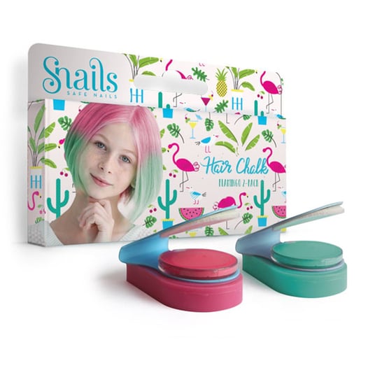 Snails - Haarkreide für Kinder - Flamingo