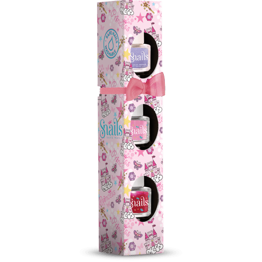 Snails - Mini 3er Set Nagellack auf Wasserbasis - Princess Dream