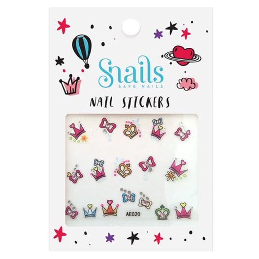 Schnecken - Nagelsticker-Set - Perfect Princess