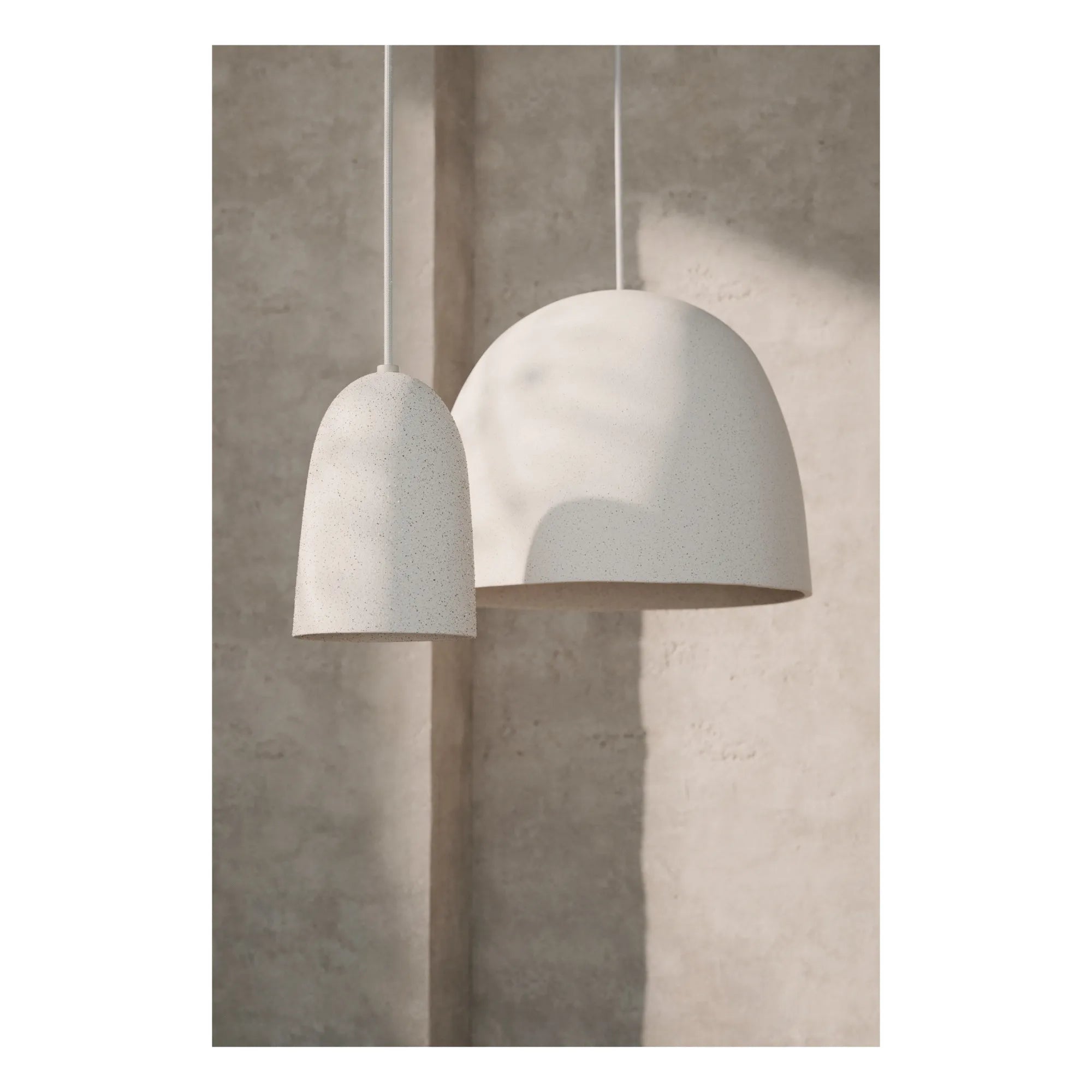 Ferm Living - Speckle Keramik-Pendelleuchte | Gebrochenes Weiß