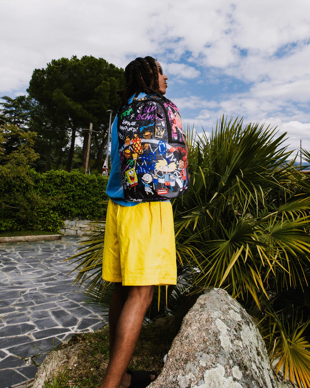 Sprayground - 90'lar Nick Toon Tag Takeover Sırt Çantası