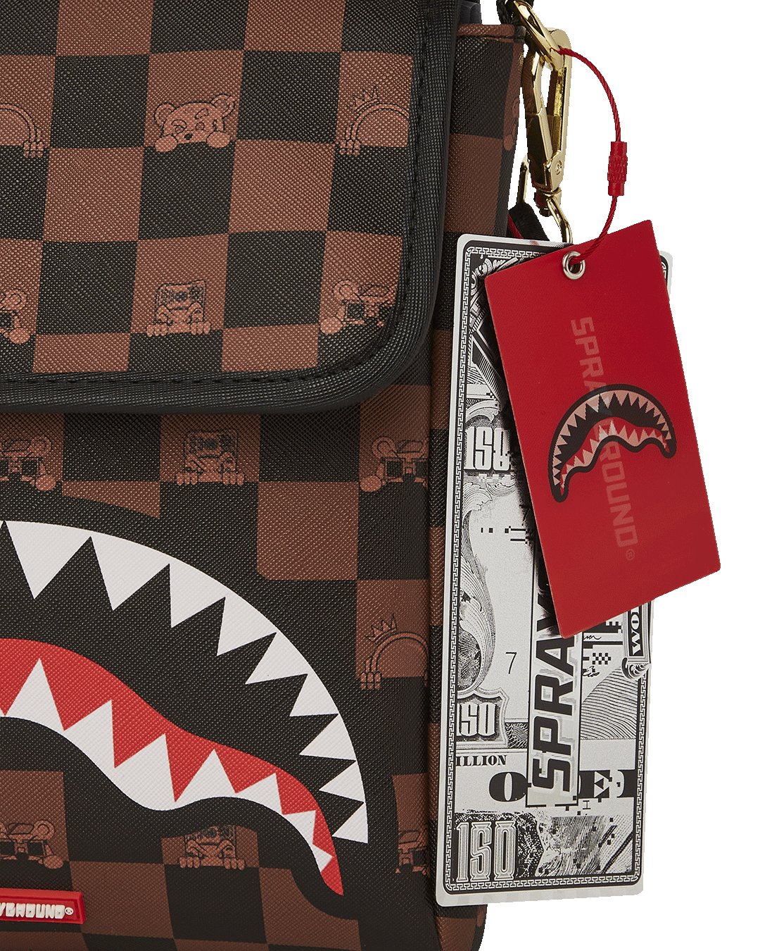 Sprayground - Versteckter Ort Melder Schultertasche