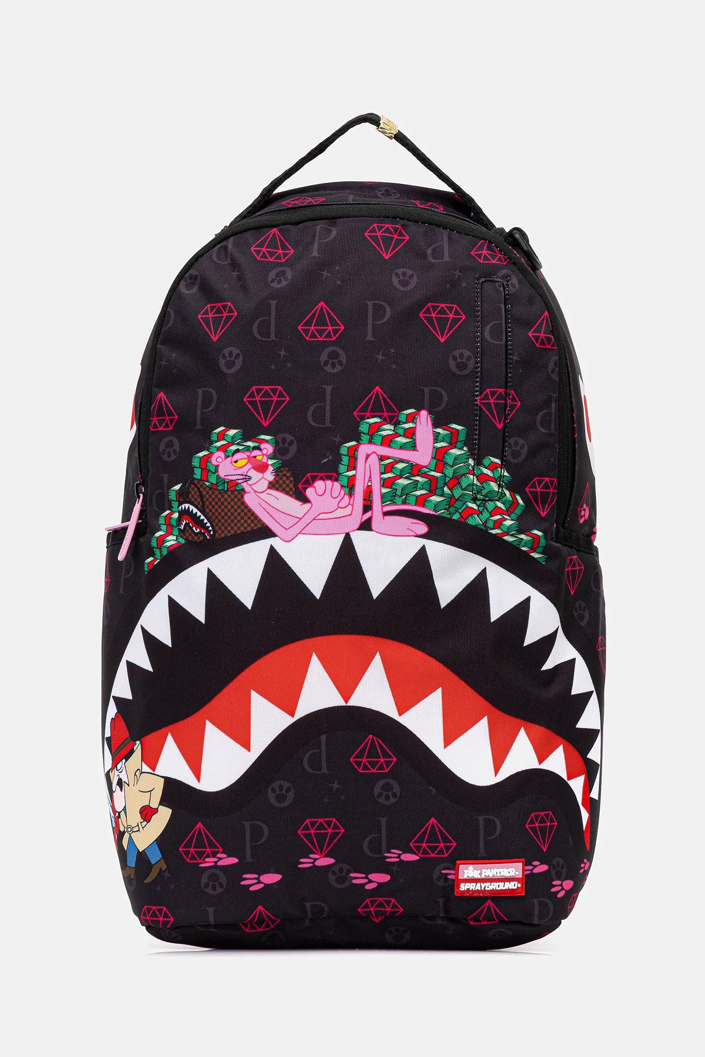 Sprayground - Rucksack "Pink Panther Footprints Dlxr"