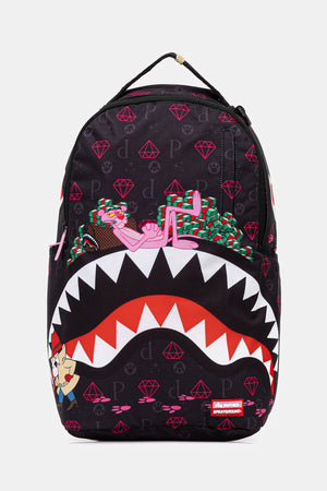 Sprayground - Rucksack "Pink Panther Footprints Dlxr"