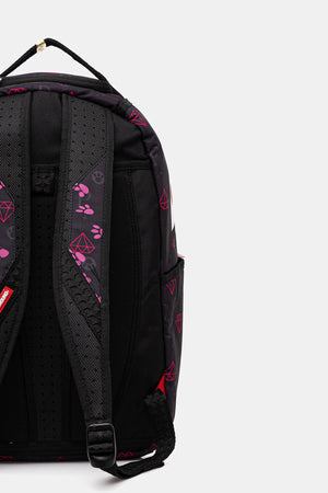 Sprayground - Rucksack "Pink Panther Footprints Dlxr"