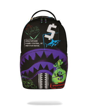 Sprayground - Shark Central X Dlxsv Rucksack Outlet