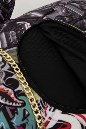 Sprayground - Split Cybershark Geldbär Teddy Rucksack