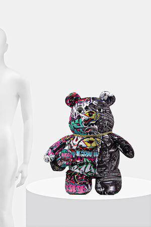 Sprayground - Split Cybershark Geldbär Teddy Rucksack