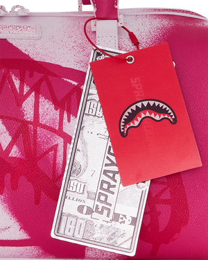 Sprayground - Storm Rosa Weiß Hand- und Umhängetasche