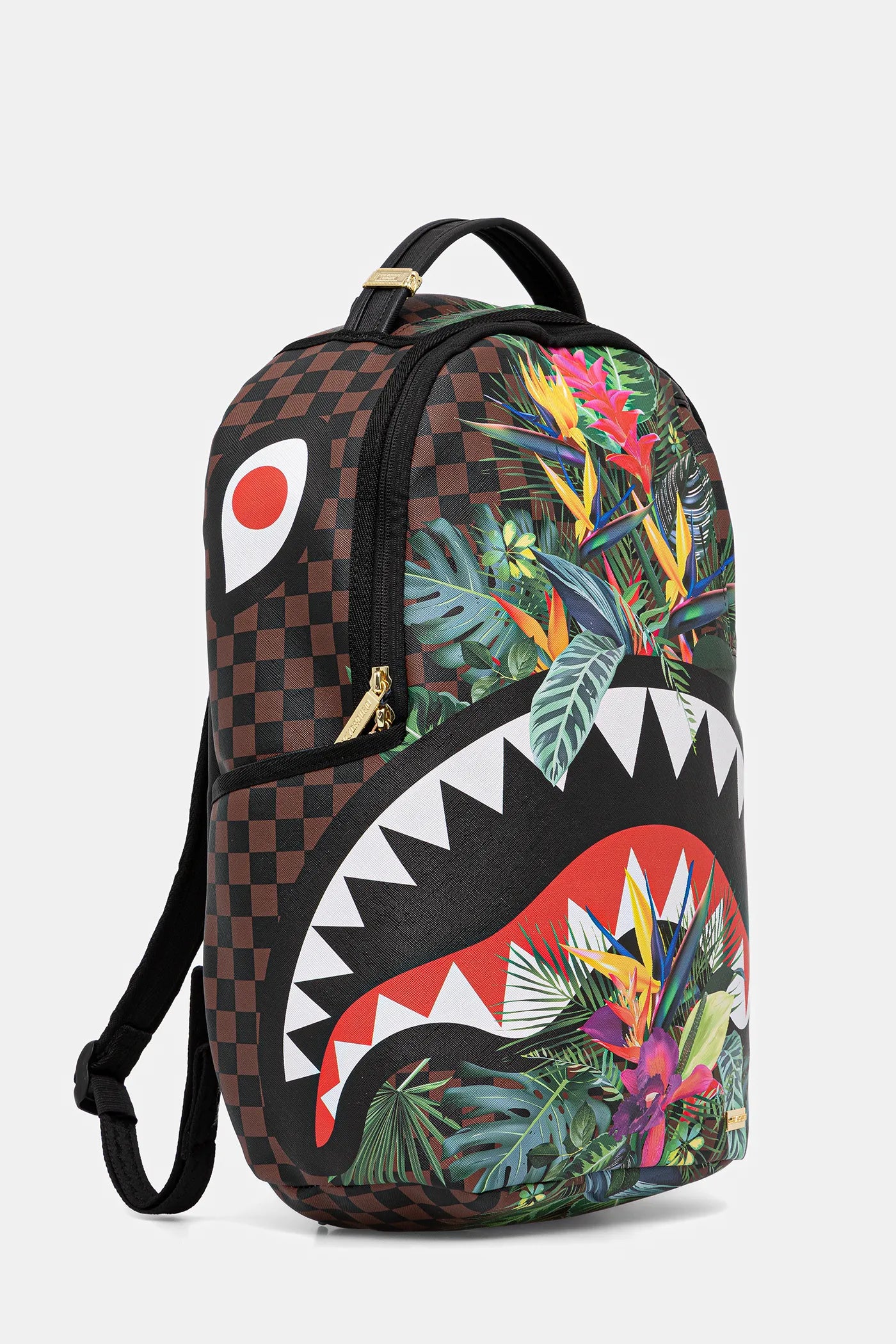 Sprayground - Tropisches Karomuster Dlxsv Rucksack