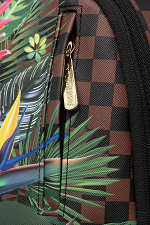 Sprayground - Tropisches Karomuster Dlxsv Rucksack