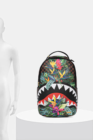 Sprayground - Tropisches Karomuster Dlxsv Rucksack