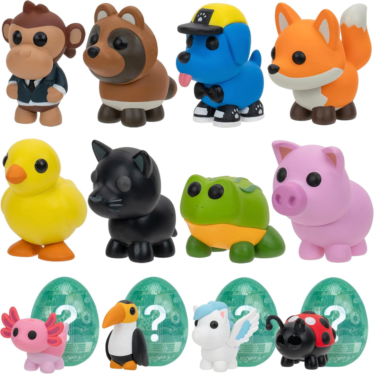 Squishmallows - Adopt Me! Serie 2 10er Pack Mystery Haustier Spielfiguren