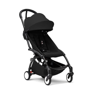 Stokke YOYO3 Stroller from 6 Months-Strollers-Black-Black | Natural Baby Shower