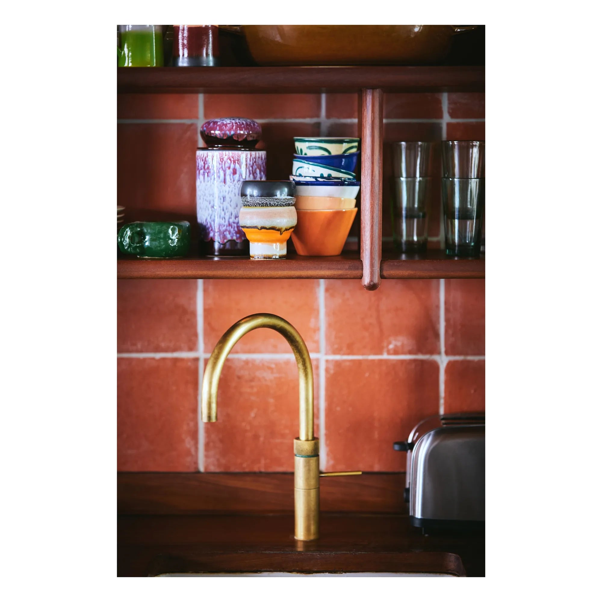 HKliving - 2er Set Kamen Becher