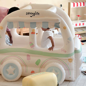 Sunnylife - Aufblasbares Eiswagen-Spielset für Strand und Garten