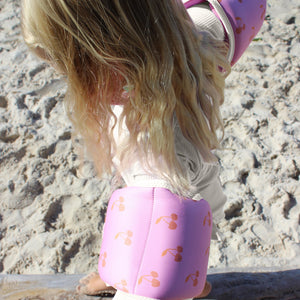 Sunnylife - Aufblasbare Schwimmflügel für Kinder Kirsche