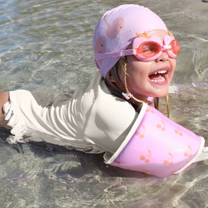 Sunnylife - Aufblasbare Schwimmflügel für Kinder Kirsche