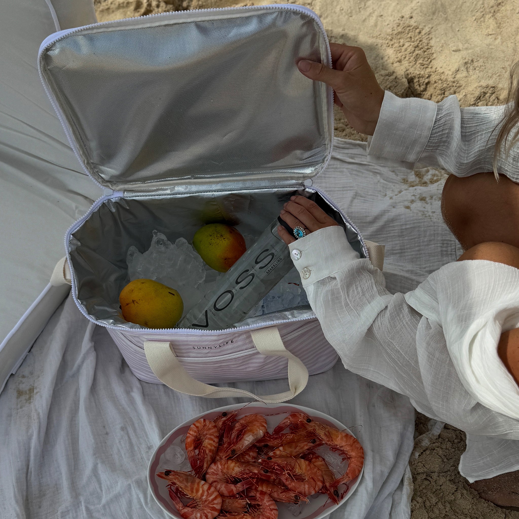 Sunnylife - Lazy Strandtasche mit Kühlfunktion
