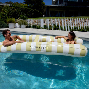 Sunnylife - Casa Sand Stripe Doppelte Strand- und Poolliege