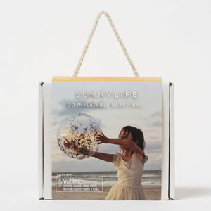 Sunnylife - Zuckerwatte 3D aufblasbarer Strandball